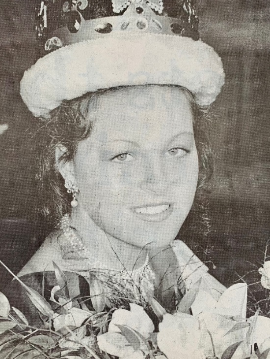 CROWNED: Barrow Carnival Queen Victoria Smith in 1998