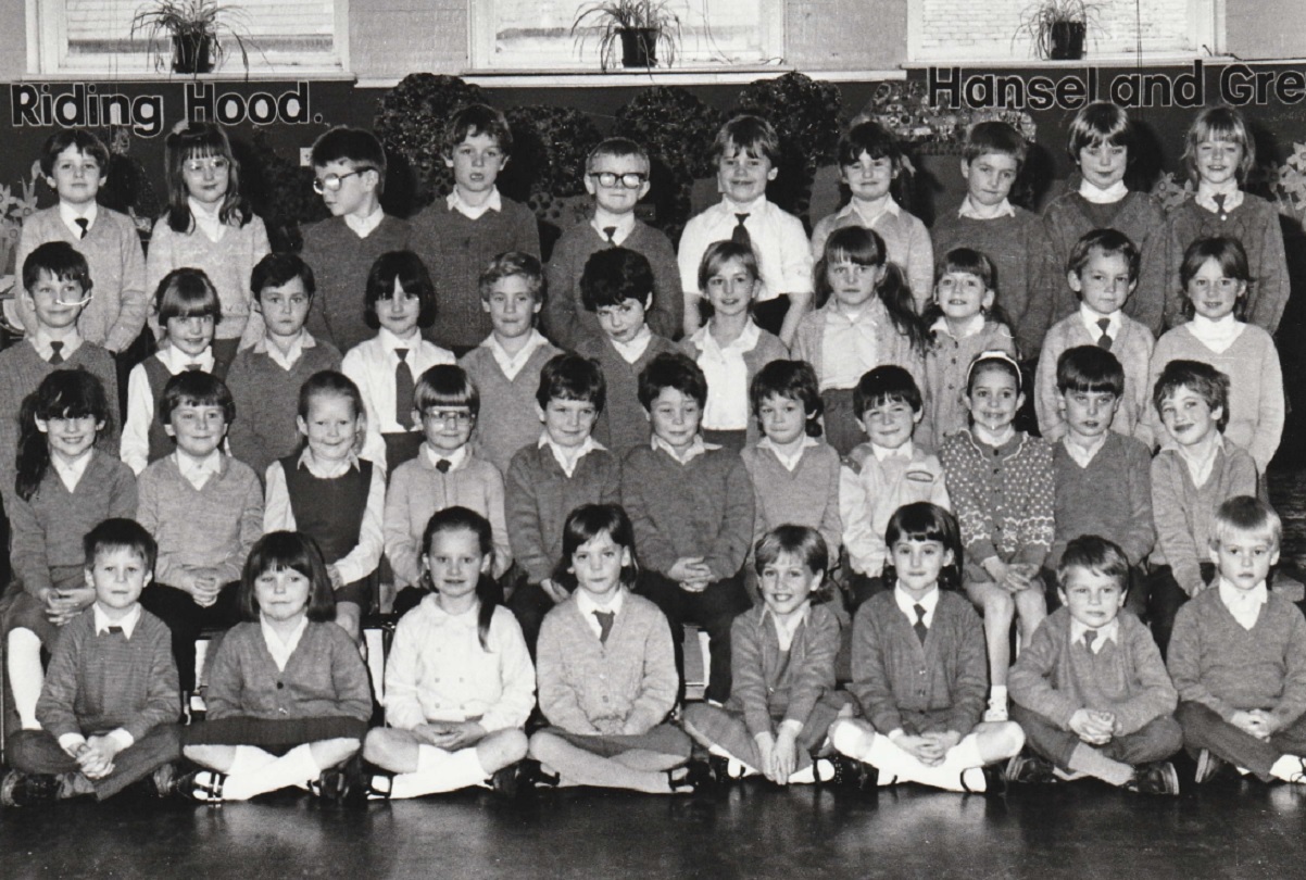 PUPILS: Third year children at Chapel Street Infants School in 1988