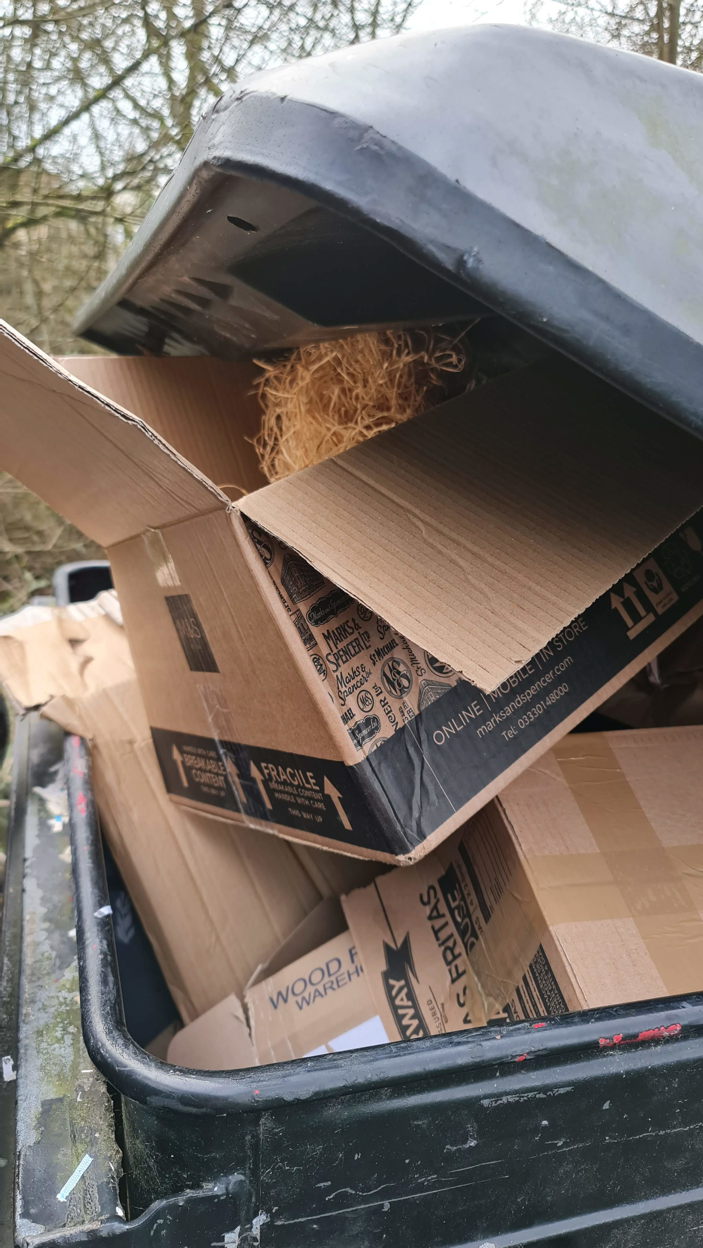 ISSUE: Fly-tipping at Broughton recycling centre