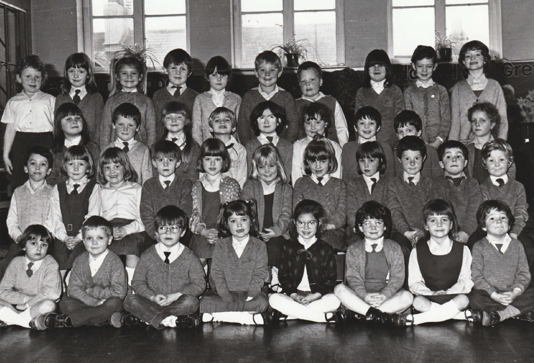 SCHOOL: Second year children at Chapel Street Infants School in 1988