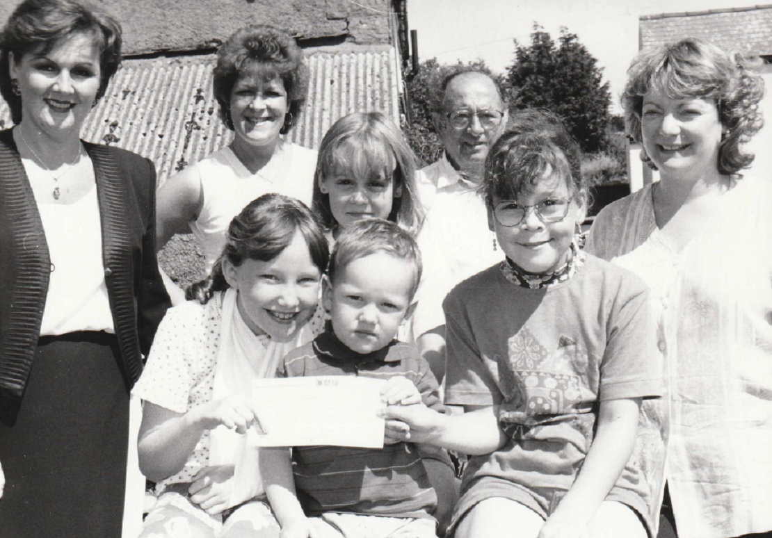 CHARITY: The Evening Mail’s charitable trust donated Â£200 for the village playground to Baycliff Community Association in 1997