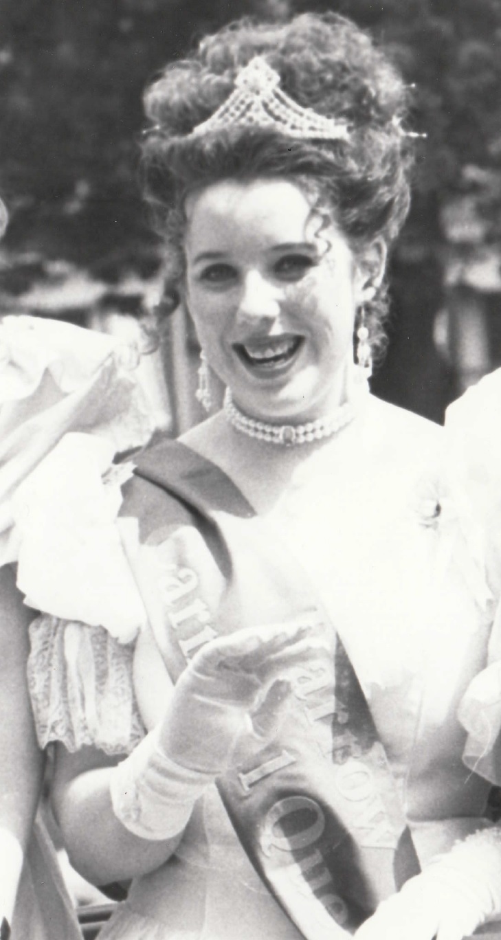 QUEEN: Yvonne Harrington, Barrow Carnival Queen in 1995