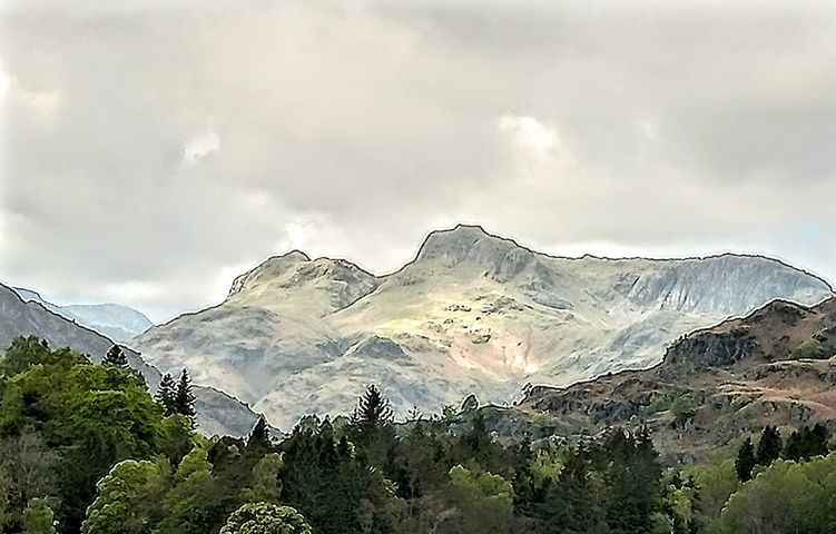 MAGNIFICENT: A beautiful view of the Langdales taken from Elterwater by The Mail Camera Club member Karl Hillman