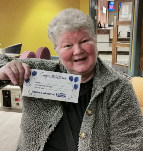 BINGO: Rose came away with a cash prize after calling the final full house (Opera Bingo Barrow: Facebook)