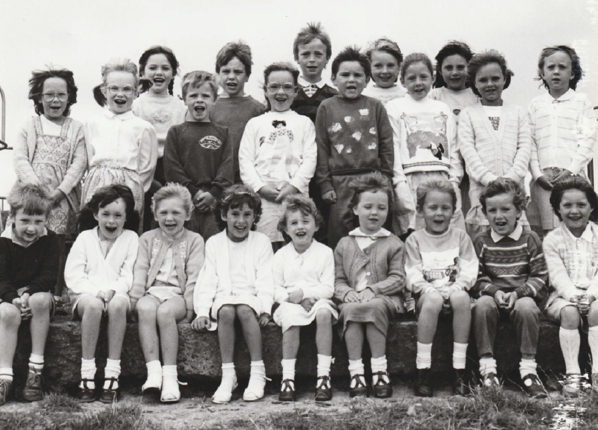 SCHOOL: Penny Bridge School infants classes in 1988