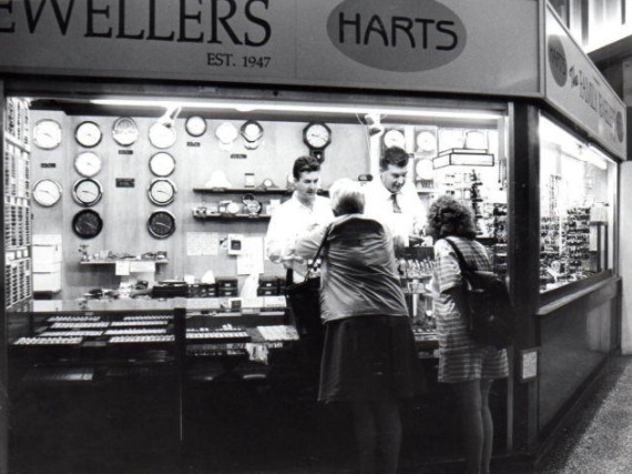 BUSINESS: A picture of Harts the jewellers that was in business back in 1993