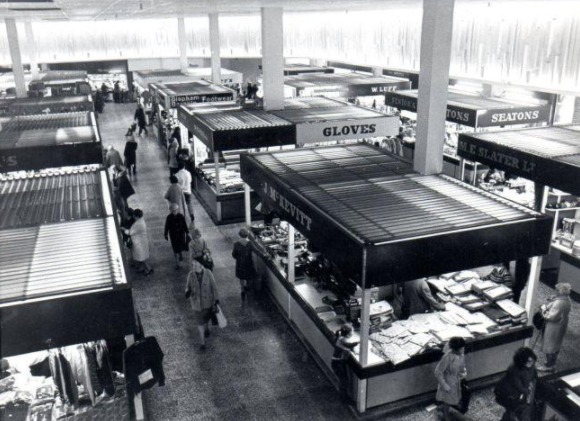 MARKET: A view above the market captured in 1973