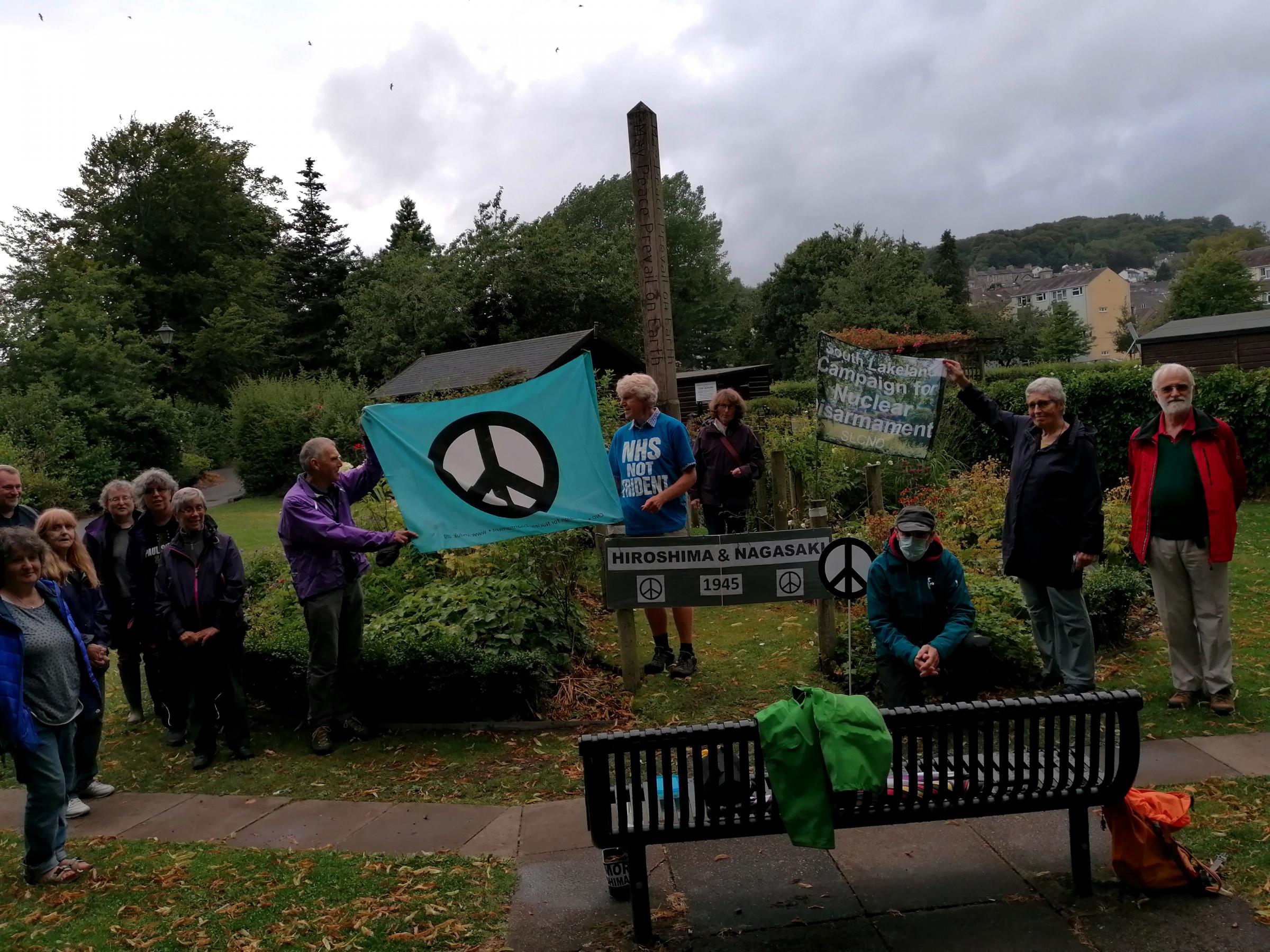 imCAMPAIGN: Demonstration at Abbot Hall Park in Kendal 