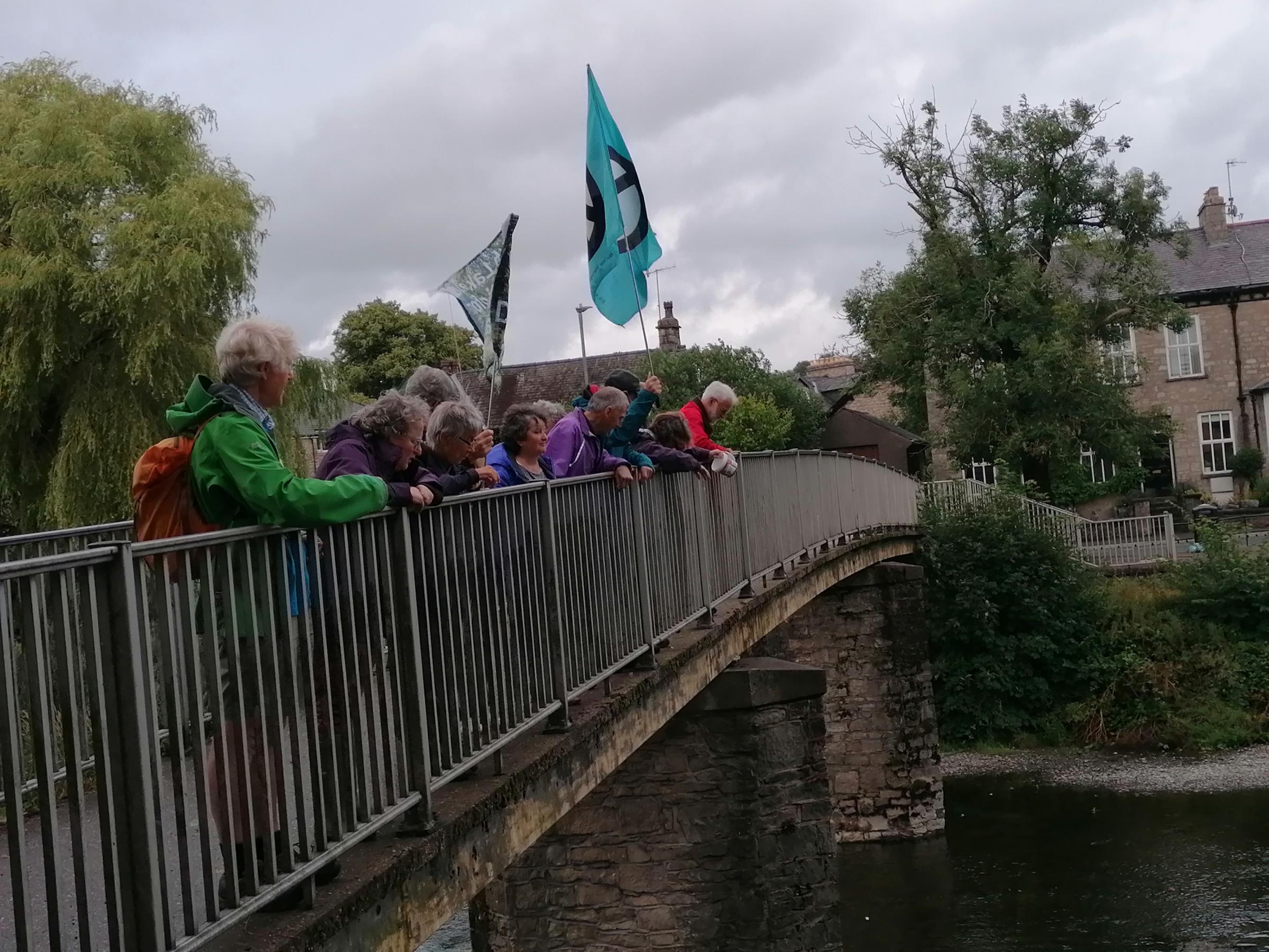 CAMPAIGN: Demonstration at Abbot Hall Park in Kendal 