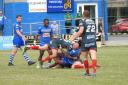 Barrow Raiders more than matched Leigh in the first half at Craven Park
