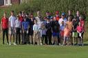 POPULAR EVENT: Nearly 30 youngsters took part at the start of Furness Golf Club's Presidents Weekend, taking part in chipping, putting and long drive competitions