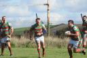 WAVE AFTER WAVE: Euan James starts another attack during Roose Pioneers' 62-10 thrashing of Leigh East A             Pictures: Leigh Ebdell