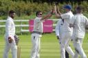 TEAM EFFORT: Dalton's bowlers shared out the wickets during Carlisle's innings           Picture: Jon Granger