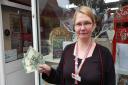 ANGER: Marianne Livesey owner of Salthouse Post Office and Mill Lane Post Office 