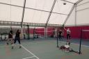 SHUTTLE RUN: Badminton is another of the activities available