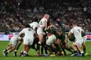 FORWARD POWER: The Rugby World Cup final brought a procession of scrum penalties for South Africa