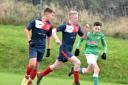 KEEPING PACE: Hawcoat Park Dynamos under-14s have now won four of their five league games this season in the the Barrow & District Junior Football League