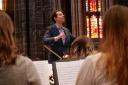 Prizewinning conductor Marco Bellasi picks up the Furness Bach Choir baton once again for the well-respected choristers performance of Handel's Solomon at Ulverston Parish Church on Saturday