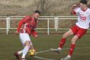 NOT TAKEN: Vickerstown missed two penalties during their home defeat against Blackpool Wren Rovers
