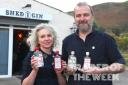 KEPT BUSY: Zoe and Andy Arnold- Bennett outside Shed 1 Distillery at Ulverston