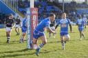 ASSURED: Barrow Raiders pictured on their last game in March