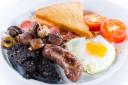 A traditional full English breakfast