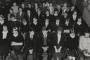 Some of the award-winning Ulverston Victoria High School pupils who received their awards and certificates at the school’s sixth form prizegiving in 1987