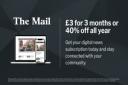 The Mail readers can subscribe for just £3 for 3 months in this flash sale