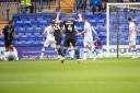 Niall Canavan scored Barrow AFC's first goal of the 23/24 season against Tranmere Rovers