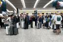 There have been delays and cancellations at airports across the UK