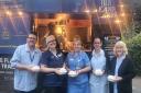 Nurses at St Mary's were treated to a free meal by a local food truck