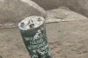 Mr Williamson found this smoke grenade on a wall in North Scale