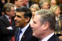 Prime Minister Rishi Sunak and Labour Party leader Sir Keir Starmer (Hannah McKay/PA)