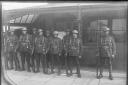 The troops guarding key installations during the National rail strike of 1919 - one with a 'good' conduct stripe