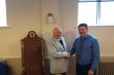 Club President of Rotary Barrow-in-Furness, Bill Joughin wished Headteacher Scott Macmillan well