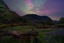 The Northern Lights pictured in Rannerdale