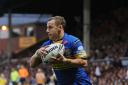 Rob Burrow in action for Leeds Rhinos (Anna Gowthorpe/PA)