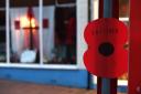 Some of the poppies in Millom have been defaced by vandals