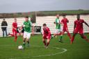 TREBLE: JP Stanway scored a hat-trick in Holker Old Boys' 5-0 thumping of AFC Blackpool