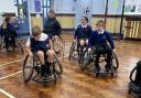 Pupils from Cambridge Primary School in Barrow enjoyed a taster wheelchair basketball session with Carlisle-based Nat Pattinson