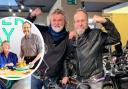 The Hairy Bikers Si King and Dave Myers have revealed their latest book cover