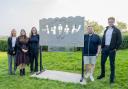 BAE Systems Submarines apprentices unveil Barrow shipyards 150th anniversary sculpture at Vickerstown Park