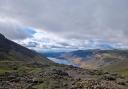 The view over Wasdale from the site of the incident