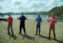 Robson Green and Mark Benton learn the ropes of Tai Chi