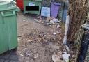 The messy bins have been a subject of debate in Bowness