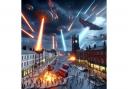 Barrow-in-Furness amid an alien invasion... a scene created in 5 seconds using AI