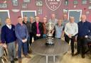 Some of the former players came together in November to mark the anniversary of a trophy win
