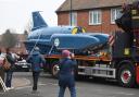 The Bluebird K7 leaving North Shields