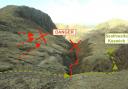 Wasdale Mountain Rescue Team has outlined the safer Piers Gill route to take