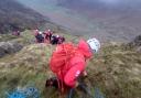 Kendal and Langdale Ambleside MRTs co-ordinated to get the walker to safety
